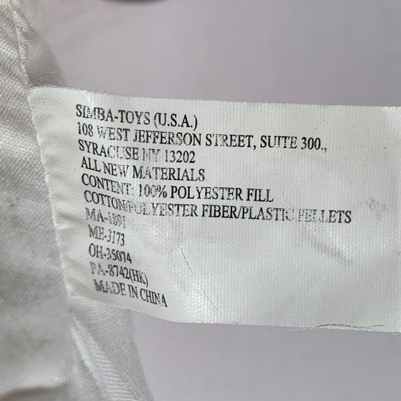 Vintage Baby Doll 14 Inches Polar Bear Outfit Huggable by Simba Toys Sweet! - Picture 7 of 16